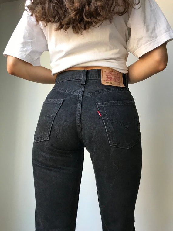 Levis 534 W29 L32 Denim Jeans Vintage 90s Black Jeans Casual | Etsy Hong  Kong
