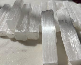 Selenite Sticks, Selenite Crystal, Selenite Wand, Charging Stick, Charging wands