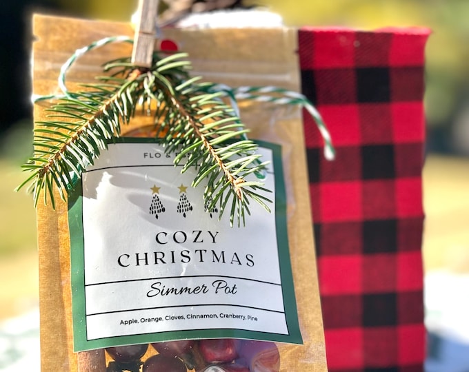 Christmas Stovetop Potpourri, Dried Fruit, Cinnamon, Pine