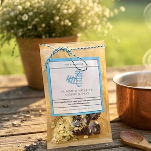 Simmer Pots, Stovetop Potpourri, Summer Breeze, Simmering Potpourri, Natural Home Fragrance, Simmer Pot Flavors, Simmer Pot Kits, Gifts