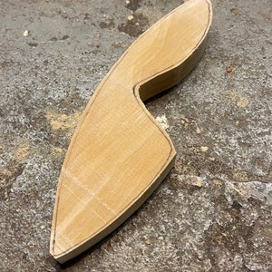 Swedish Wooden Knife Blank / Spreader Blank