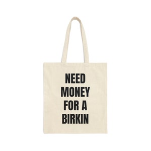 Cotton Canvas Tote Bag