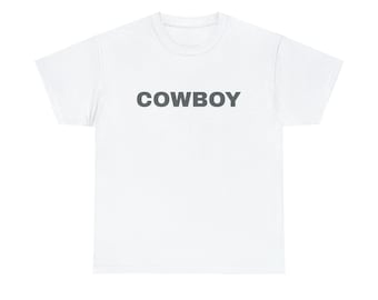 Cowboy - Unisex Heavy Cotton Tee