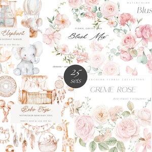 Barn- och blommigt sommarpaket - Pangea Azure-paket - Barnrumspaket - Blommigt paket bild 5