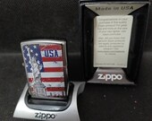 ZIPPO Statue of Liberty with American Flag New Bonus