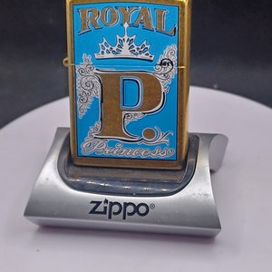 Zippo Barrett Smythe Royal Princess Brass Vintage Lighter 2007 New In Box
