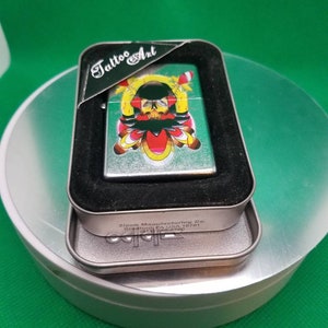 Zippo Tattoo Art -  Voodo Reaper  New