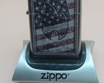ZIPPO  - Americana Design  Flag -   New