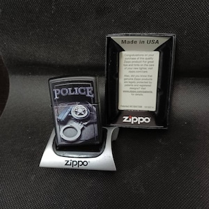 ZIPPO  New  Police Law Enforcement  - Mint with Box