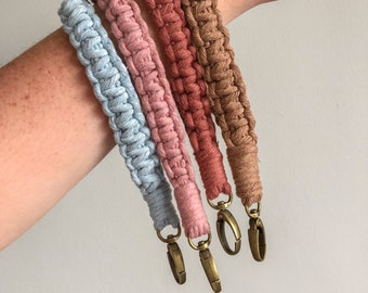 Macrame Wristlet