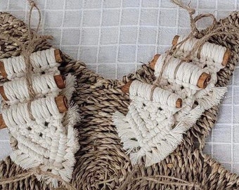 Mini Macrame Hangende Decoratie