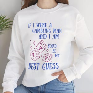 Lucy Dacus Fans Crewneck, Dice Print Sweatshirt, Best Guess Apparel, Concert Outfit, Fun Festival Gift for boygenius Music Lovers