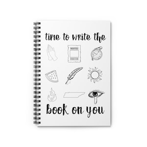 Spiral Notebook - Lucy Dacus Creative Ruled Line Journal for boygenius Fans, Ideal Gift for Writers, Students, Forever Is A Feeling Design