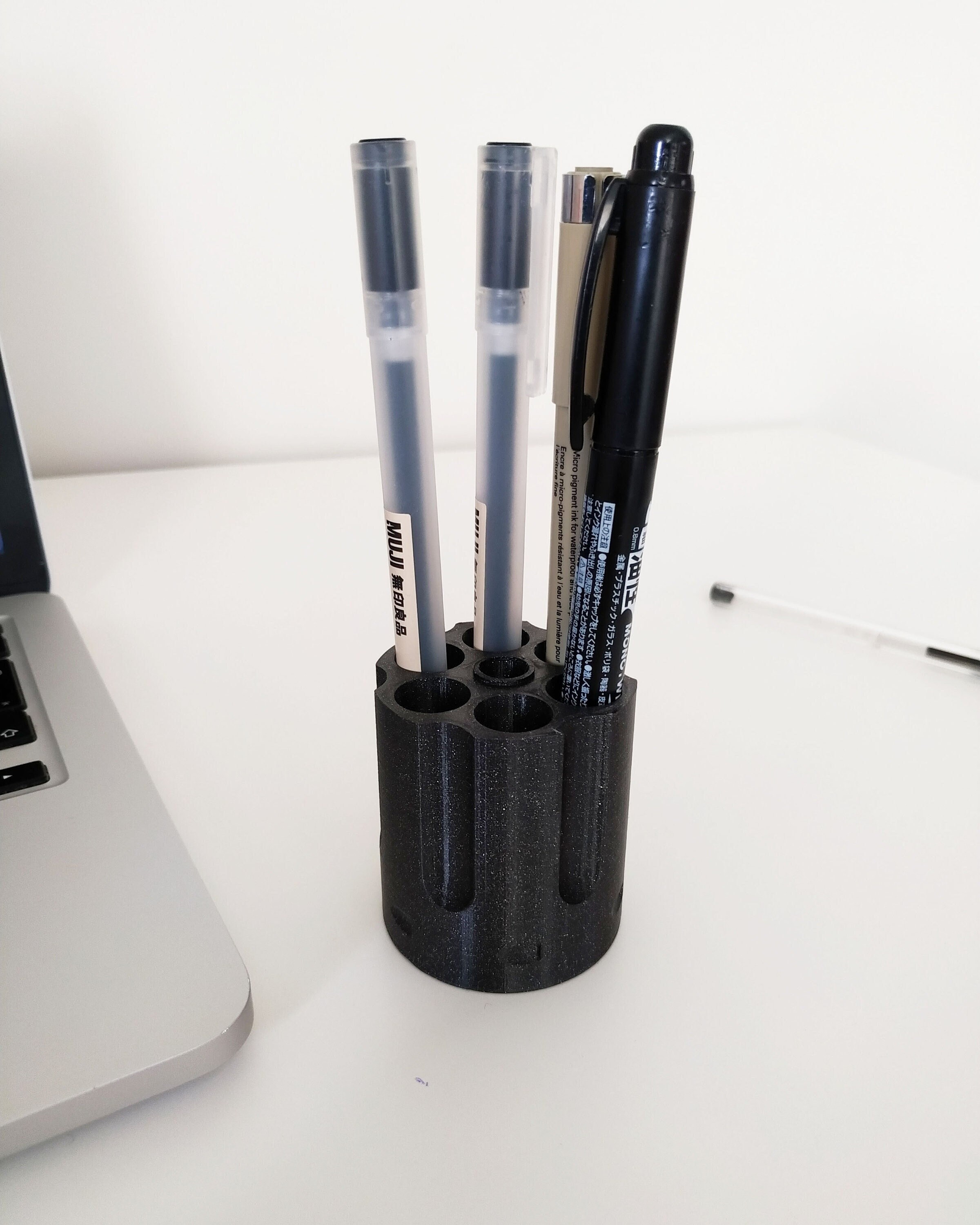 Pot à Crayon/Pot Brosse Dent Barillet de Revolver