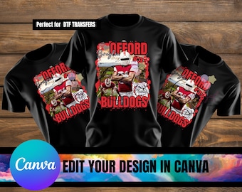Editable Canva Design, Editable Football Shirt Design, Digital PNG, Canva Template, Editable Template, Digital Download, Instant Download