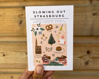 City Guide Strasbourg illustrated independent alternative and engaged