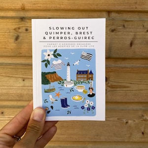 City Guide Quimper, Brest et Perros-Guirec illustré indépendant alternatif et engagé