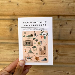 City Guide Montpellier illustré indépendant alternatif et engagé