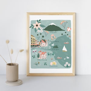 Affiche illustration Annecy A3