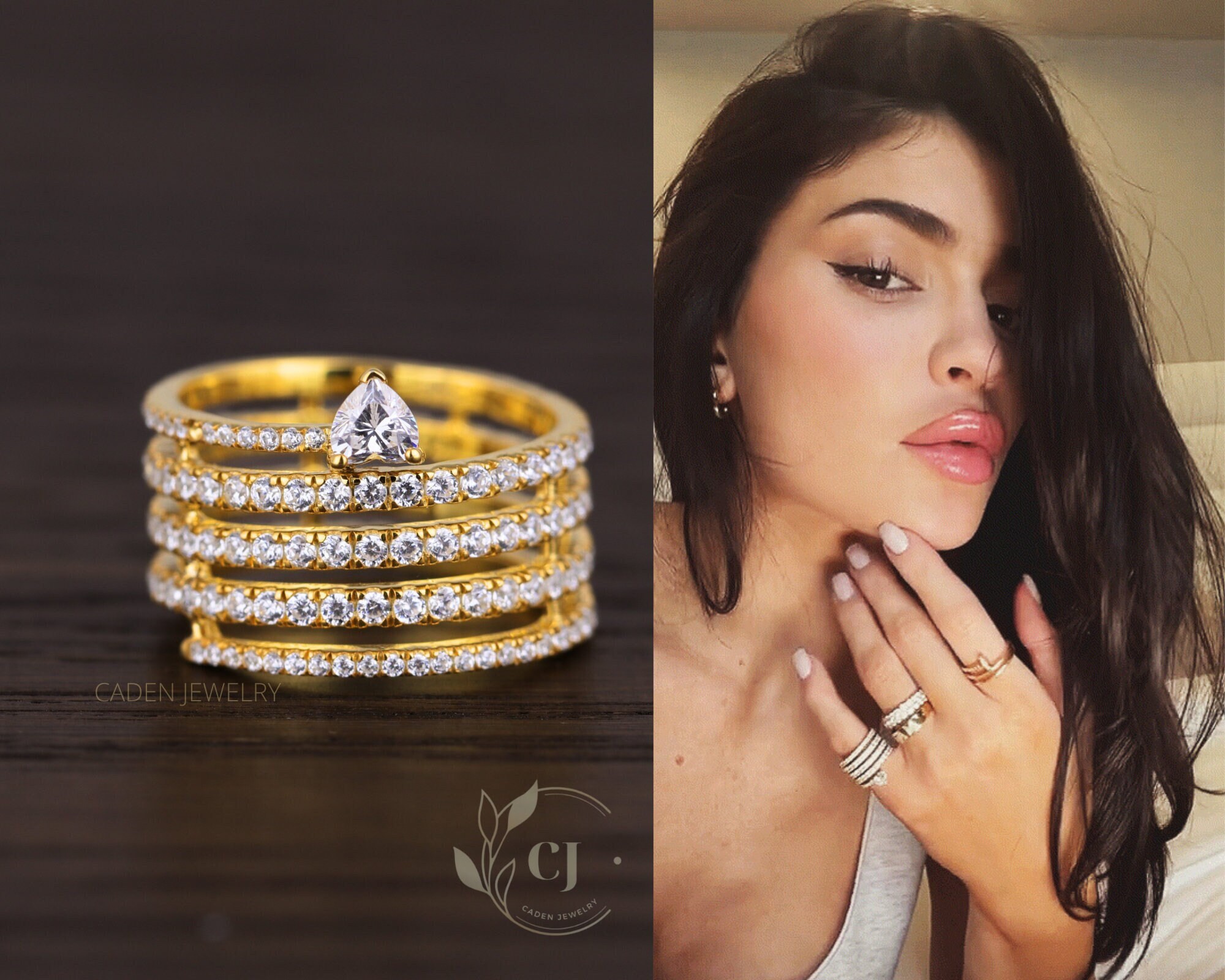 Kylie jenner eternity best sale ring