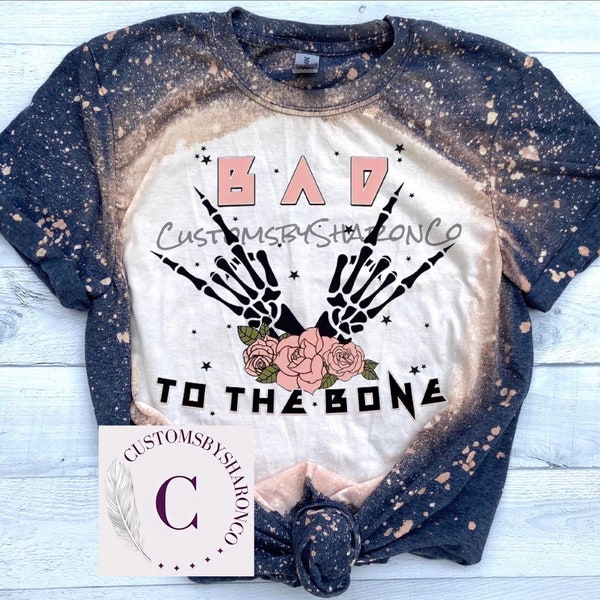 Ladies T-Shirt Bad To The Bone main image 0