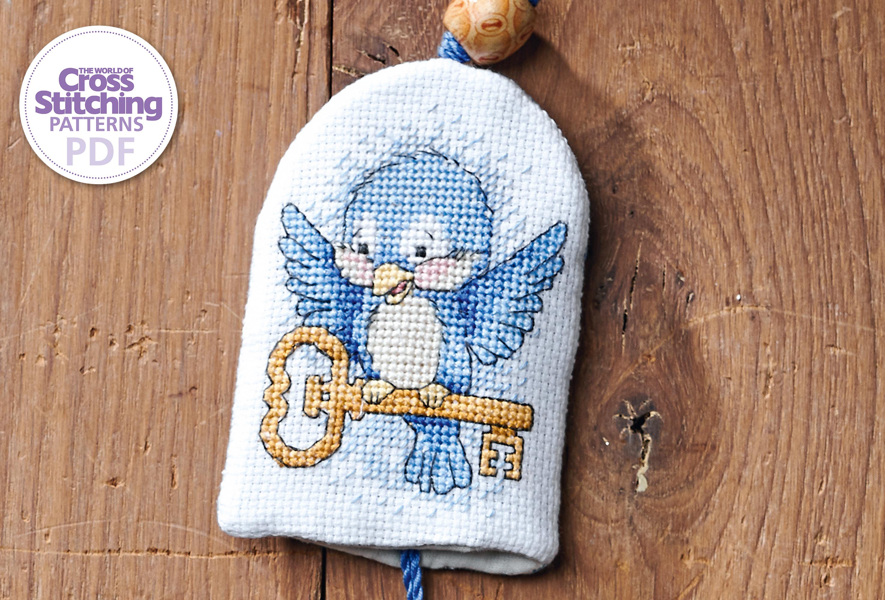 Key Pockets Cross Stitch Patterns PDF Chart Instant Download, Handmade ...