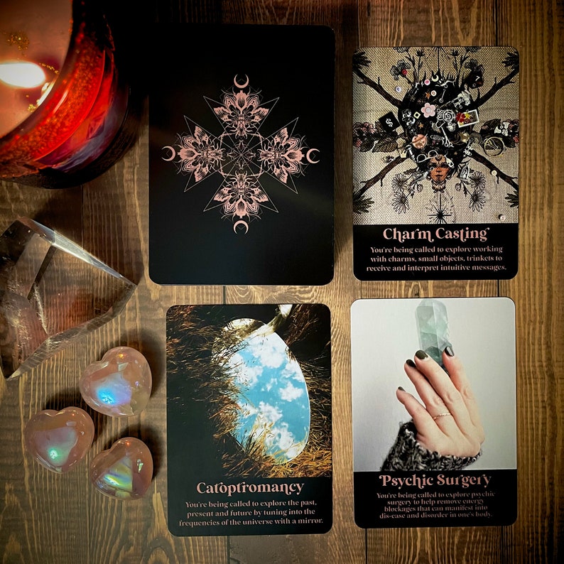 Regalos Espirituales Oracle Deck, Regalos Psíquicos e Intuitivos Tarjetas de Oráculo imagen 2