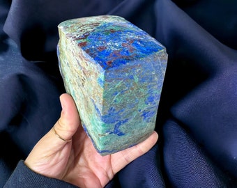 Large Azurite Malachite Blueberry