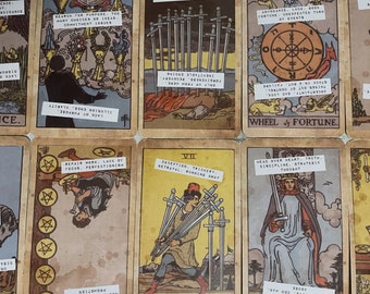 Beginner Tarot Deck with Meanings