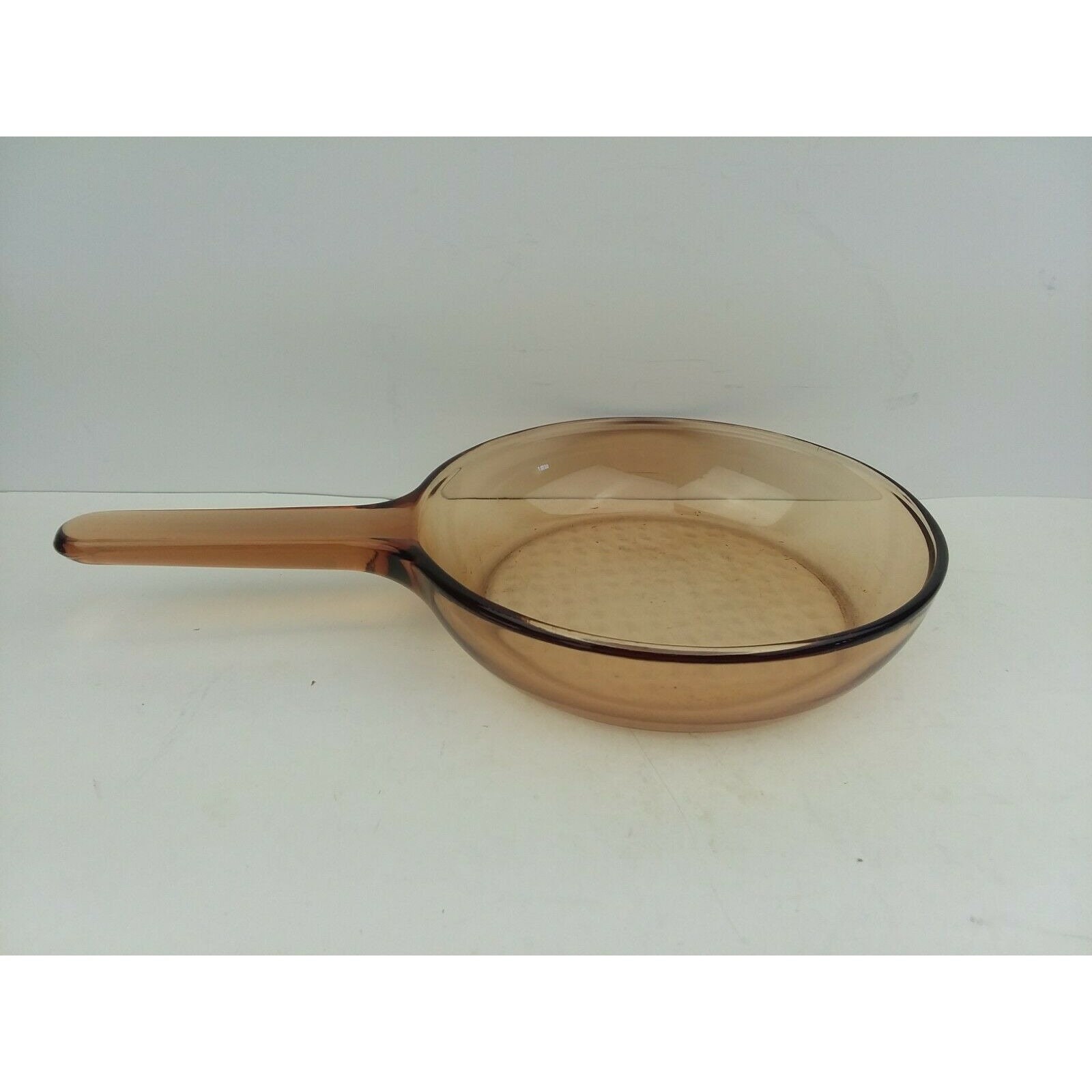 VISION Corning Ware 7 Amber Glass Frying Pan Skillet Waffle Etsy