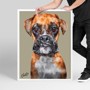 Pet Portrait Custom Pet Portrait Gift Custom Dog Portrait Personalize Pet Gift For Mom Christmas Gift For Her Pet Memorial Animal Portrait