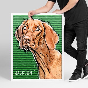 Pet portrait, Pet painting, Dog painting, pet memorial gift, custom dog portrait, pet loss gift, cat portrait, dog lover, dog mom, pet gift