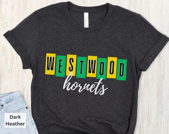 Custom School Mascot T-Shirt, Team Spirit Sweatshirt, Sports Fan Gift
