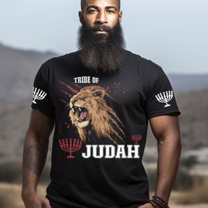 Lion of Judah T-Shirt: Hebrew Israelite Clothing