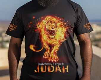 Lion of Judah T-Shirt: Hebrew Israelite, 12 Tribes Apparel