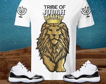 Tribe of Judah Lion T-Shirt: Hebrew Israelite Clothing