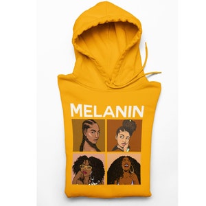 Melanin sale queen hoodie
