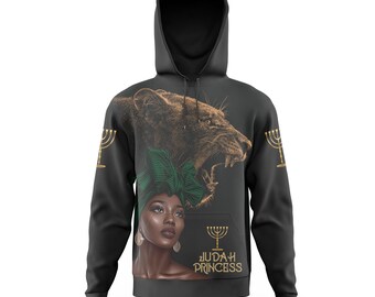 Lion of Judah Israelite Hoodie: Hebrew Apparel for Women