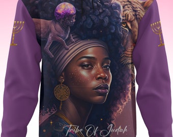 Tribe of Judah Hoodie: Israelite Women's Apparel