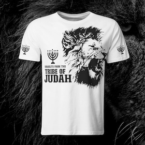 Lion of Judah T-Shirt: Hebrew Israelite, 12 Tribes Apparel