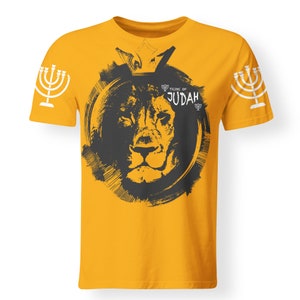 Israelite T-Shirt for men Judah, Hebrew Israelite, 12 Tribes Israel, Hebrew Clothing, Israelite Shirt, Israelite Garments,