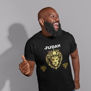 Lion of Judah T-Shirt: Hebrew Israelite Clothing