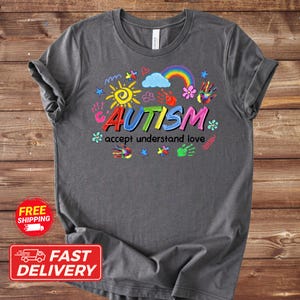 Autism Shirt, Autism awareness, autistic pride, autism acceptance, Neurodivergent shirt, Unisex t-shirt