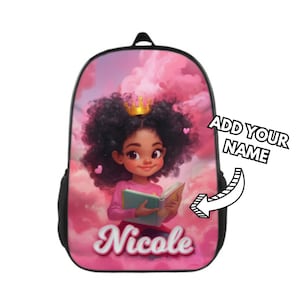 Sac à dos personnalisé pour enfants, sac à dos pour filles et tout-petits, cartable personnalisé, cadeaux de rentrée, cartable personnalisé pour petites filles