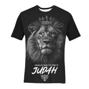 Hebrew Israelite tshirt for men Judah, 12 Tribes Israel, Hebrew Clothing, Israelite Shirt, Israelite Garments, christian clothing,