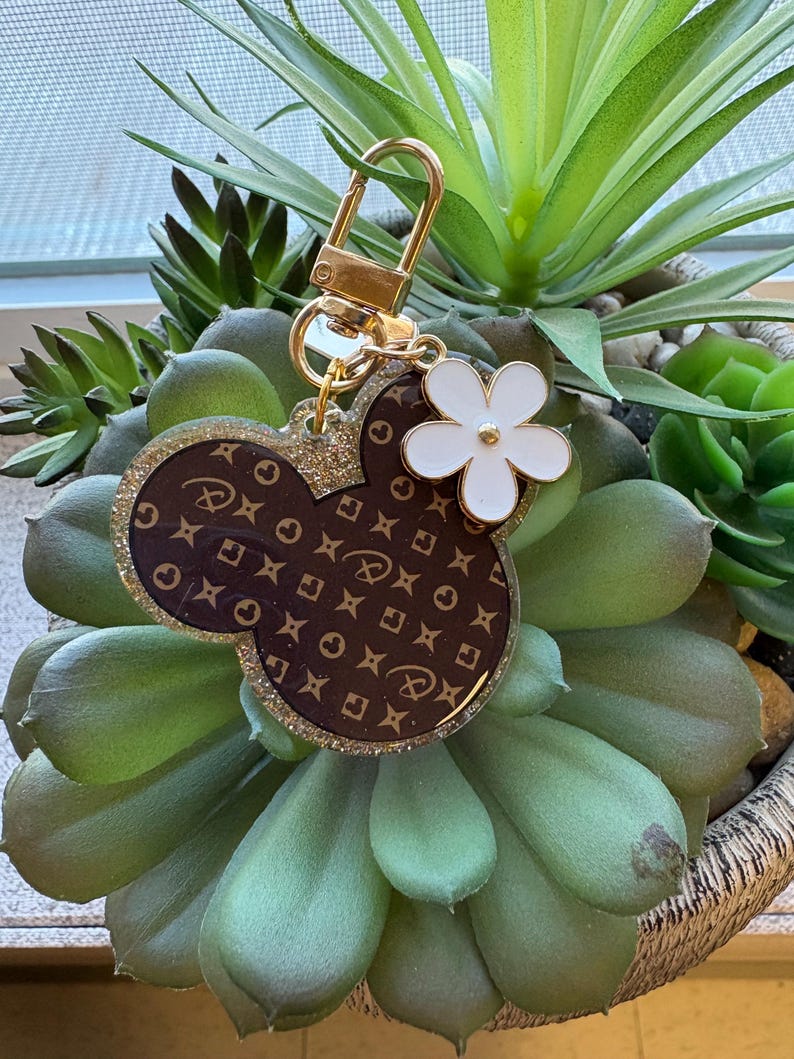 Designer Mouse Key Chain/bag Tag/zipper Pull - Etsy