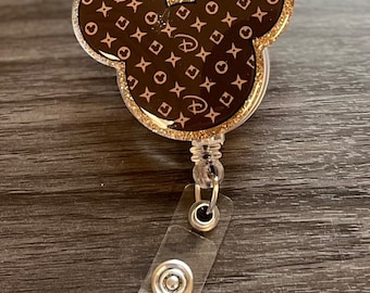Designer mouse Badge Reel/Pin