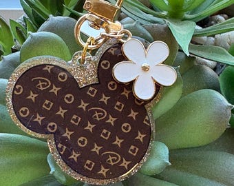 Designer Mouse Key Chain/Bag Tag/zipper pull