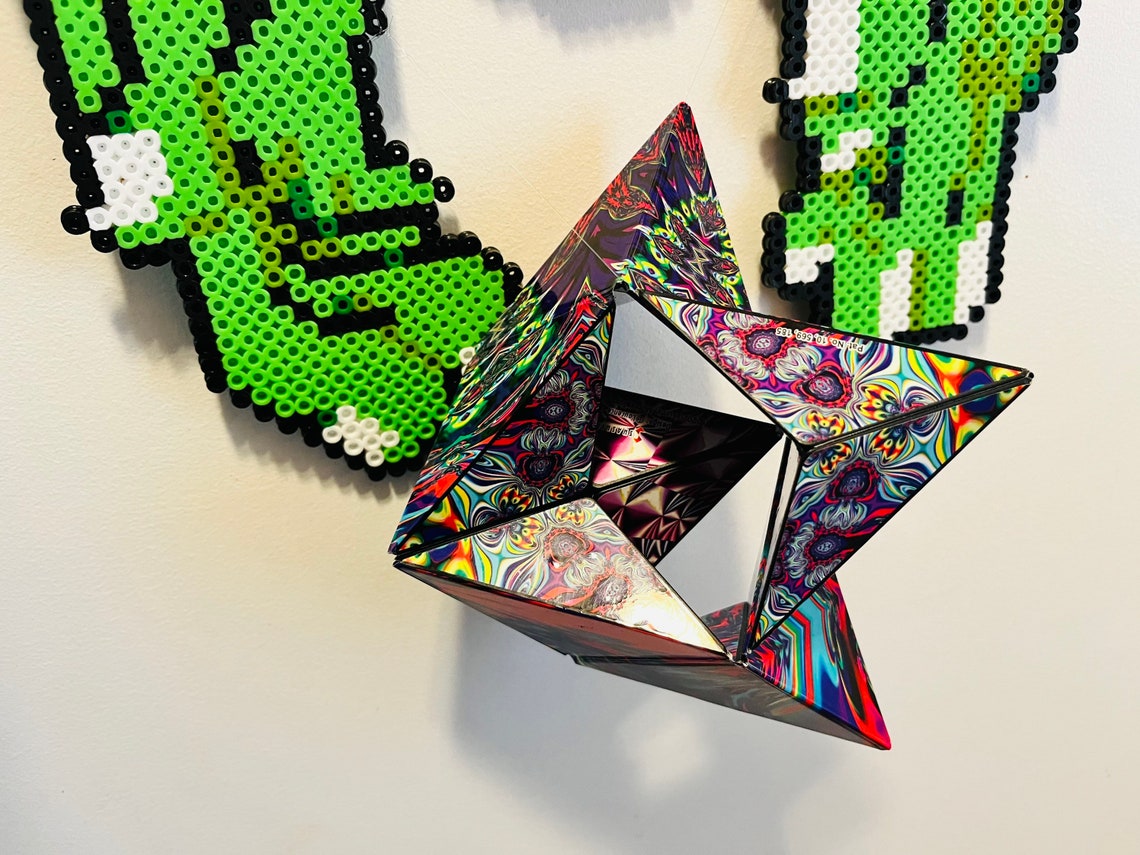 Rezztronics Cyclops, Puzzle Box, Rezz, Subtronics, Perler, Rave, Edm