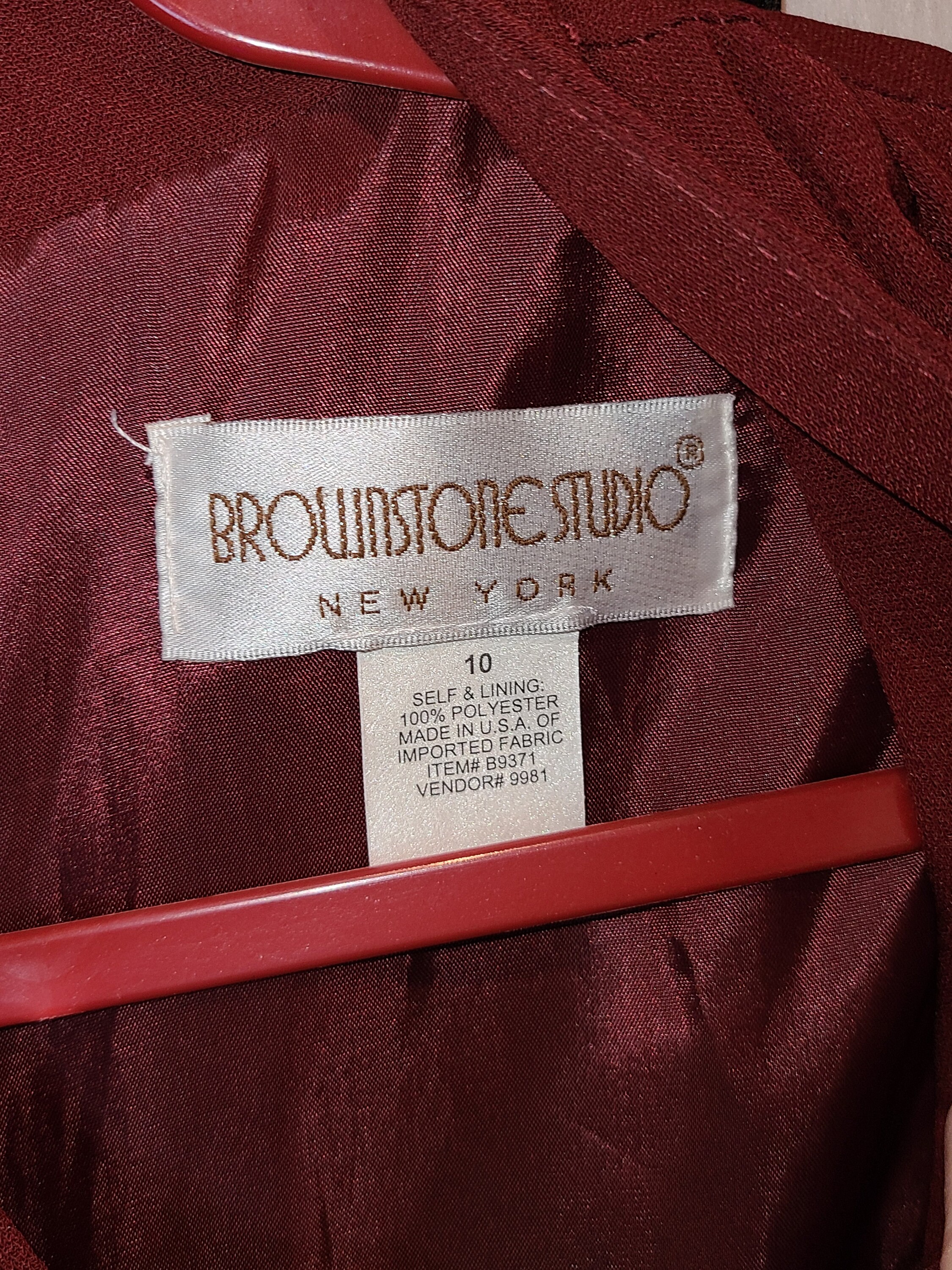Brownstone Studio New York 80's Fit and Flare Style Dress Etsy